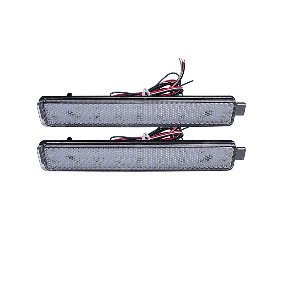 Clear Lens Rear Bumper Reflector Brake Light for Cadillac CTS / GMC Acadia
