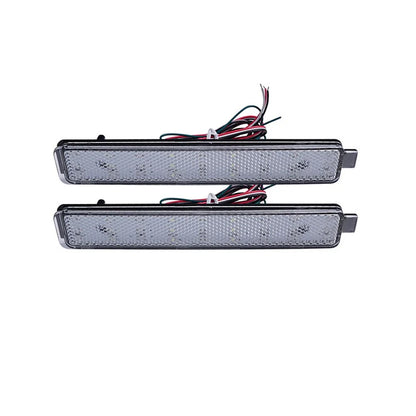 Clear Lens Rear Bumper Reflector Brake Light for Cadillac CTS / GMC Acadia