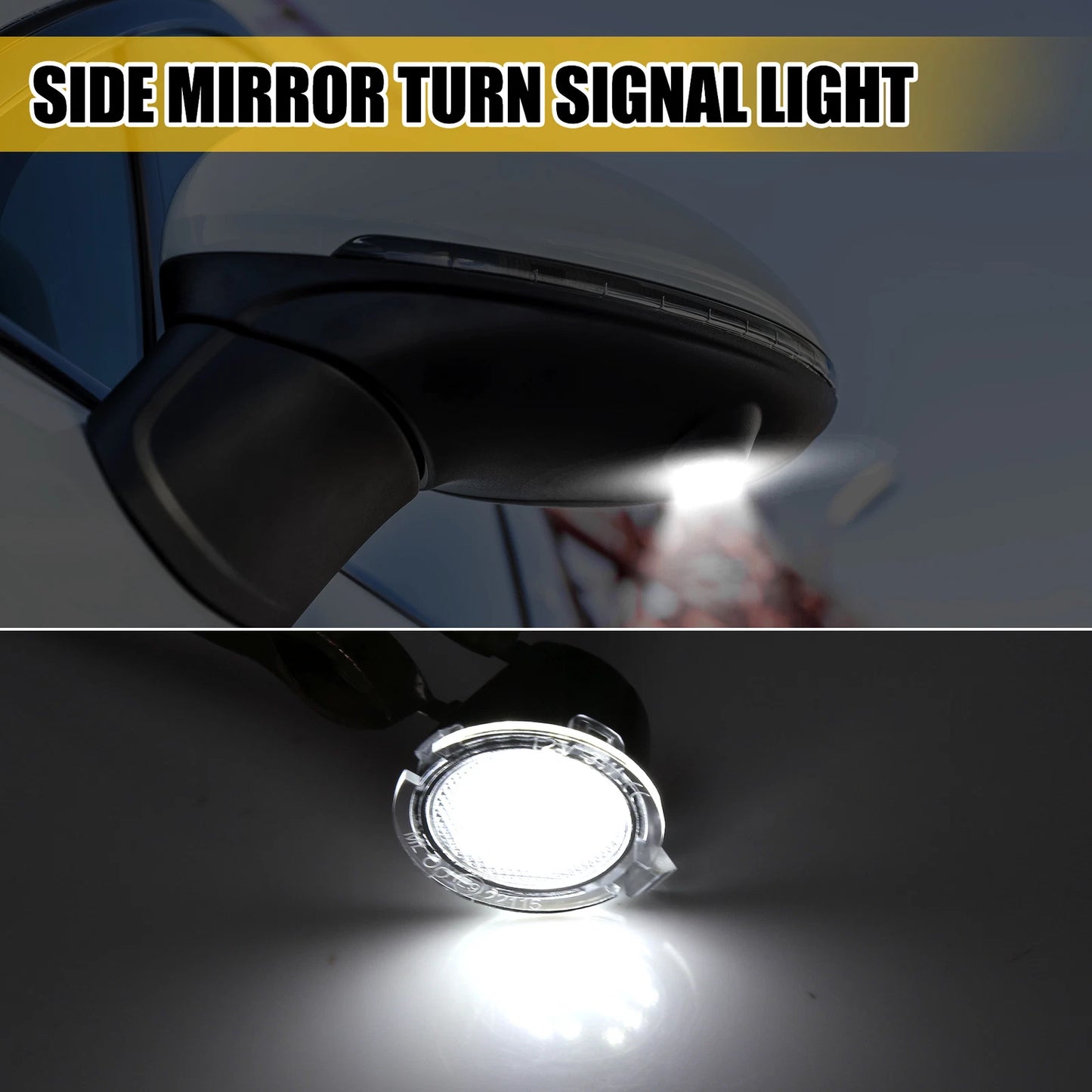 Set of 2 Mirror Turn Signal Lights for Toyota (2000–2023) 81880-0C010