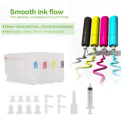 Refillable Ink Cartridge CISS Case for HP 950 952 953 955 962 (2010–2023)