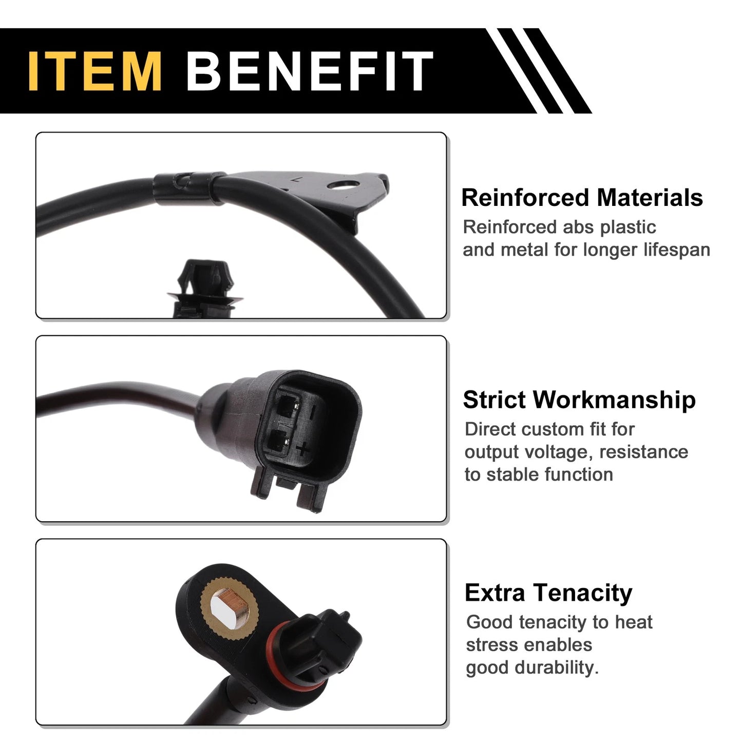 ABS Wheel Speed Sensor No.4670B409 for Mitsubishi Outlander Sport (2011–2021)