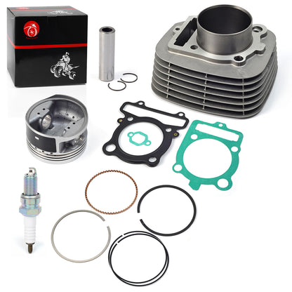Top End Kit & Intake Exhaust Valve for Yamaha Raptor 350 (2004–2013)