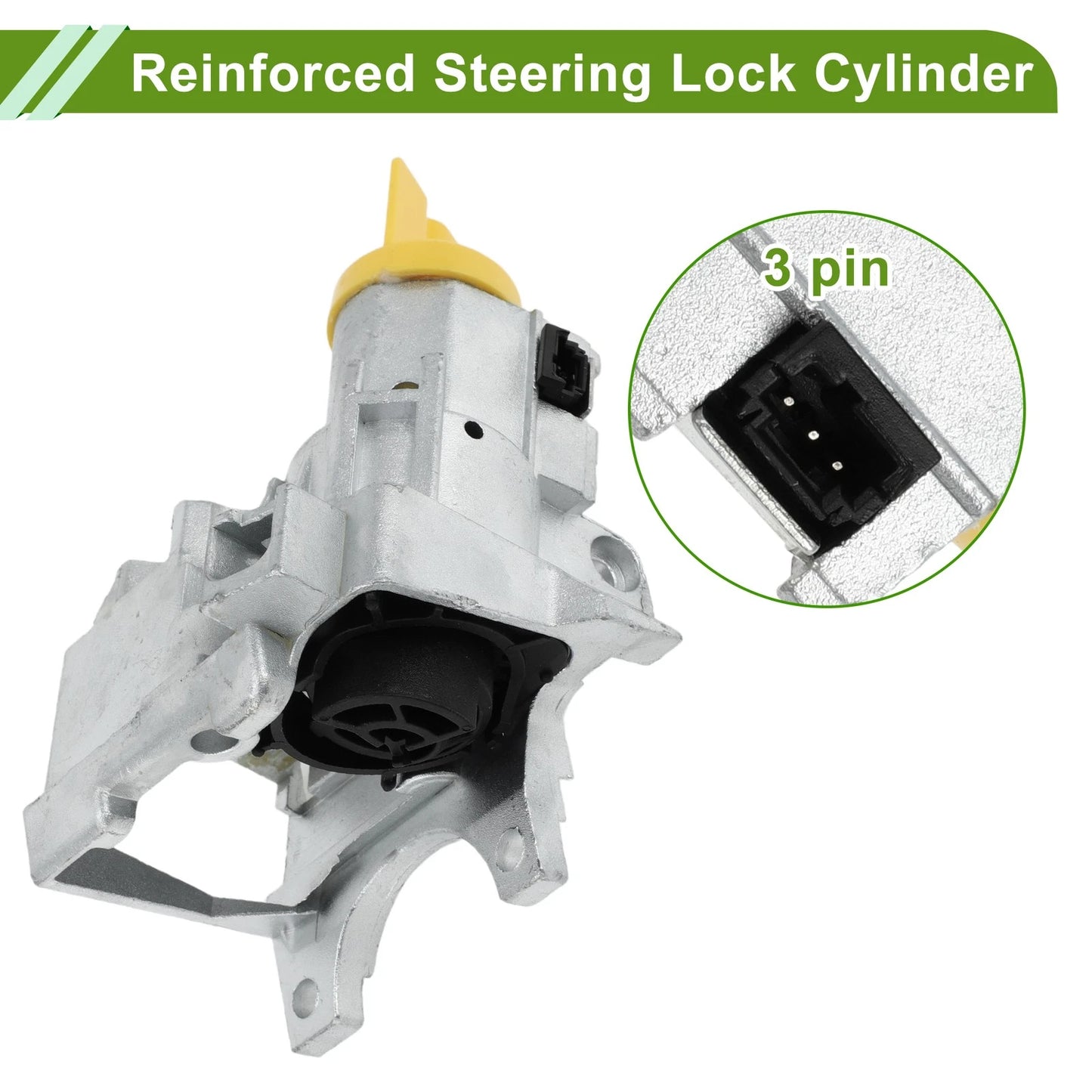 Ignition Lock Cylinder for Chevrolet Silverado 1500/3500 (2001–2006) No. 88965342