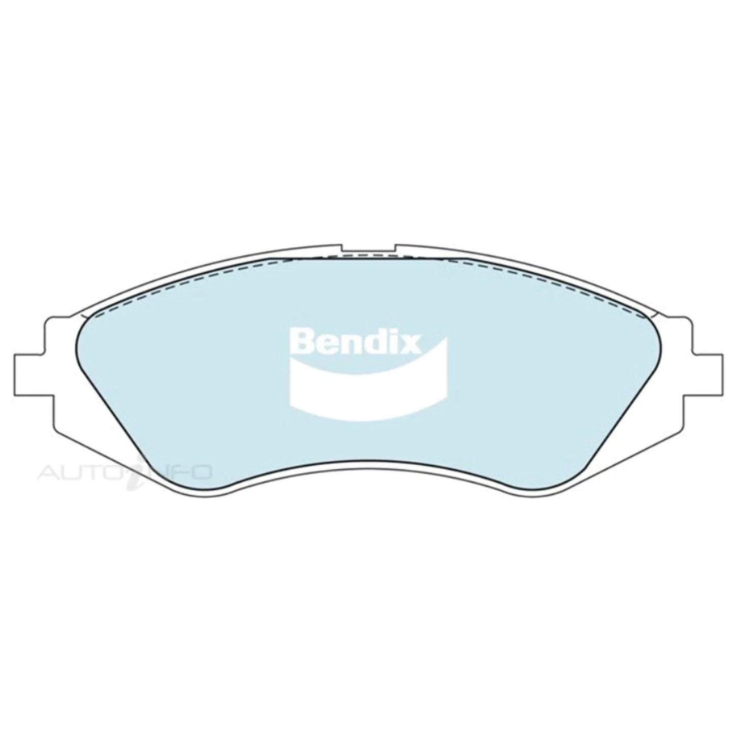 Front Disc Brake Pads for Daewoo Lanos (1997–1998)
