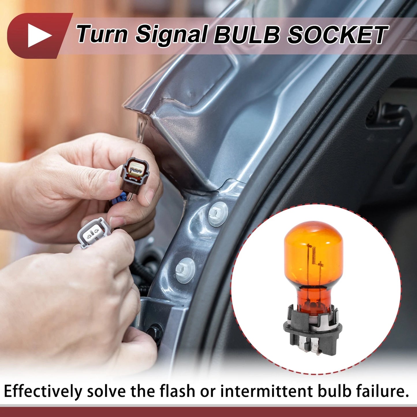 Turn Signal Light Socket for Volkswagen Passat (2016) No. 12174NA