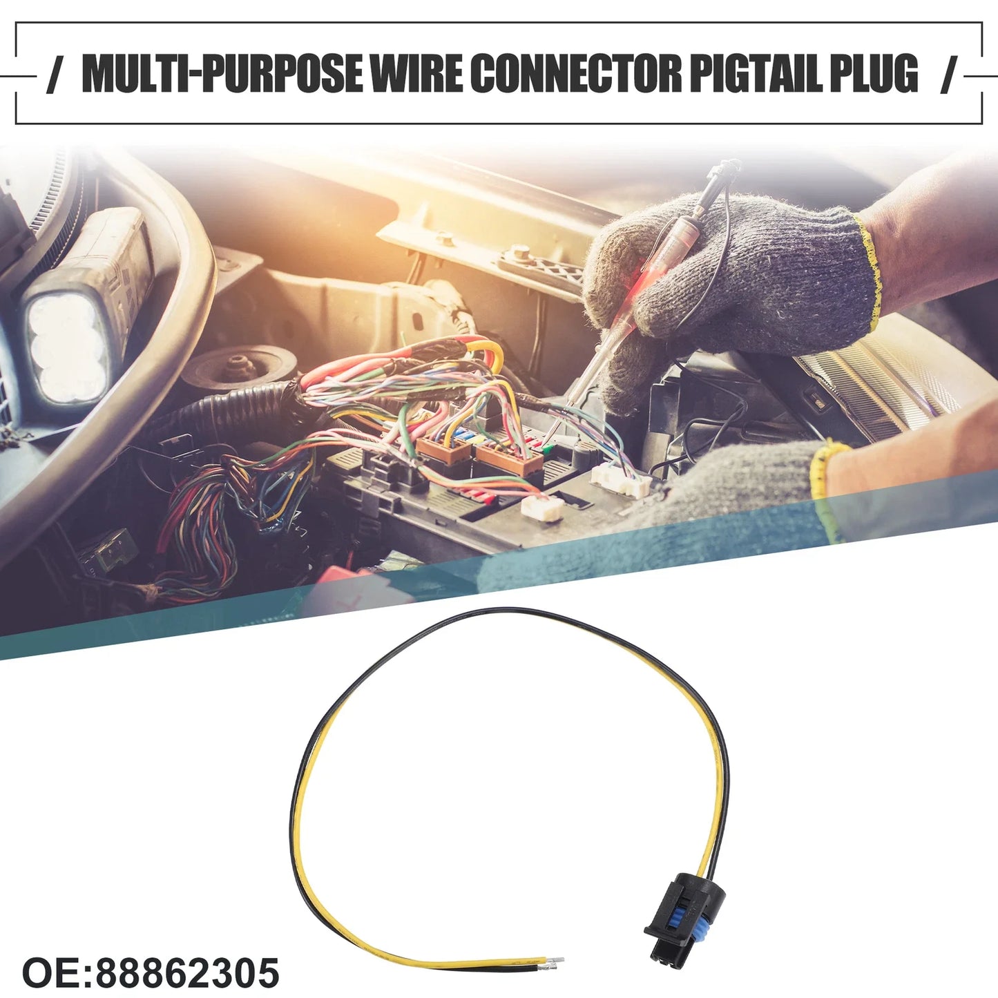Multi-Purpose Wire Connector Pigtail Plug for Chevy ( Specified)