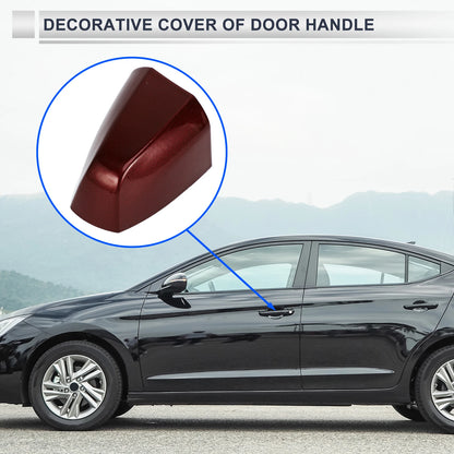 Front Left Door Handle Cover Cap for BMW X1 X2 (2015–2018) No. 51217396541 Reds