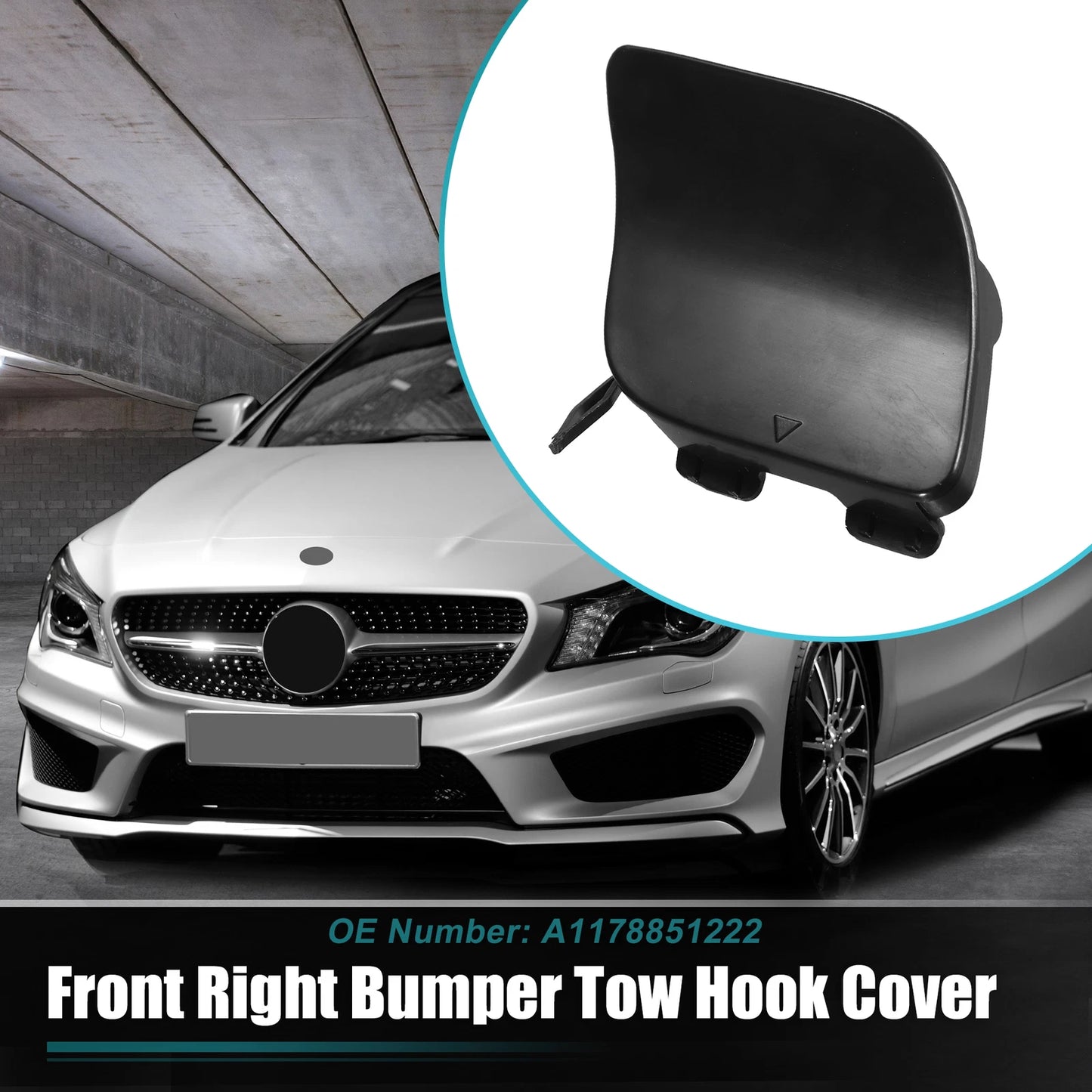 Tow Hook Cover for Mercedes-Benz CLA-Class (No.A1178851222)