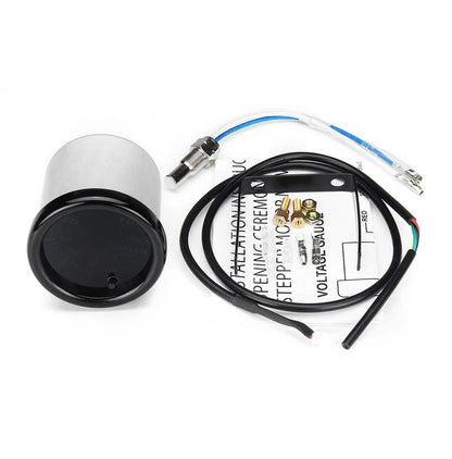 2" 52mm 7 Colors LED Water Coolant Temperature Gauge for Universal Car