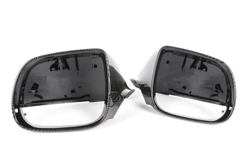 Carbon Style Side Mirror Cap Covers for Audi Q5 Q7 8R (2009–2017)