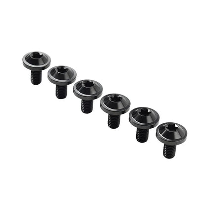 6 x Universal Titanium M5x15mm Torx Head Bolts for Bike Motor
