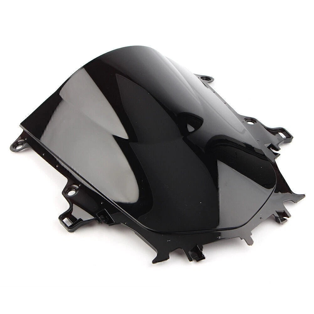 Double Bubble Windshield for Yamaha YZF R1 (2015–2017) Black ABS