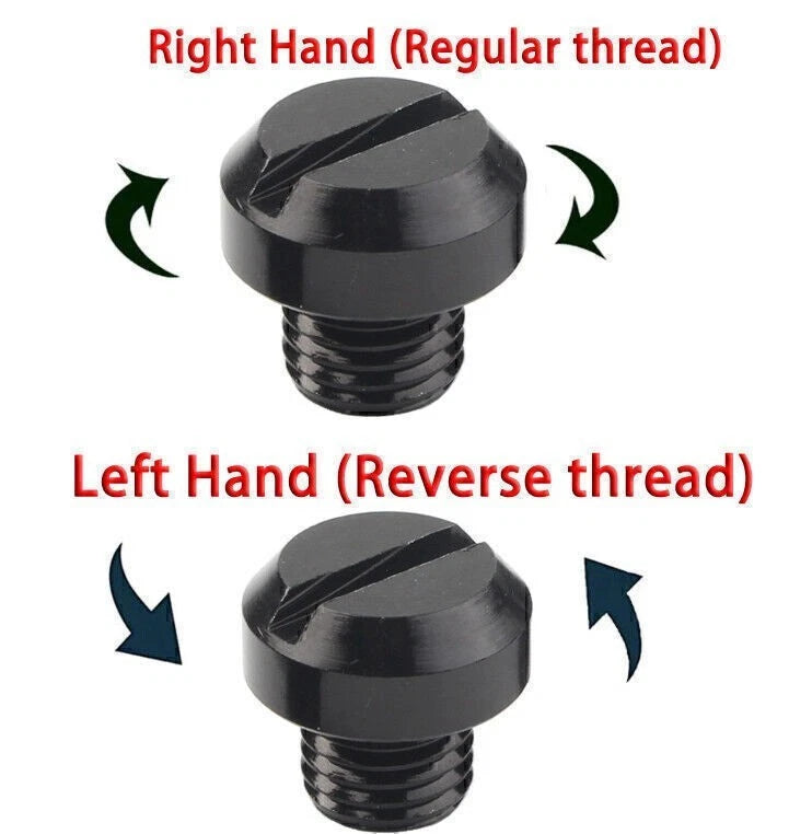4X M10 Mirror Hole Plug for Yamaha Honda Suzuki Kawasaki BMW Aluminum