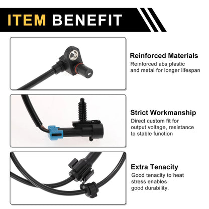 ABS Wheel Speed Sensor No. 15037208 for Chevrolet Silverado 3500 (2001–2007)