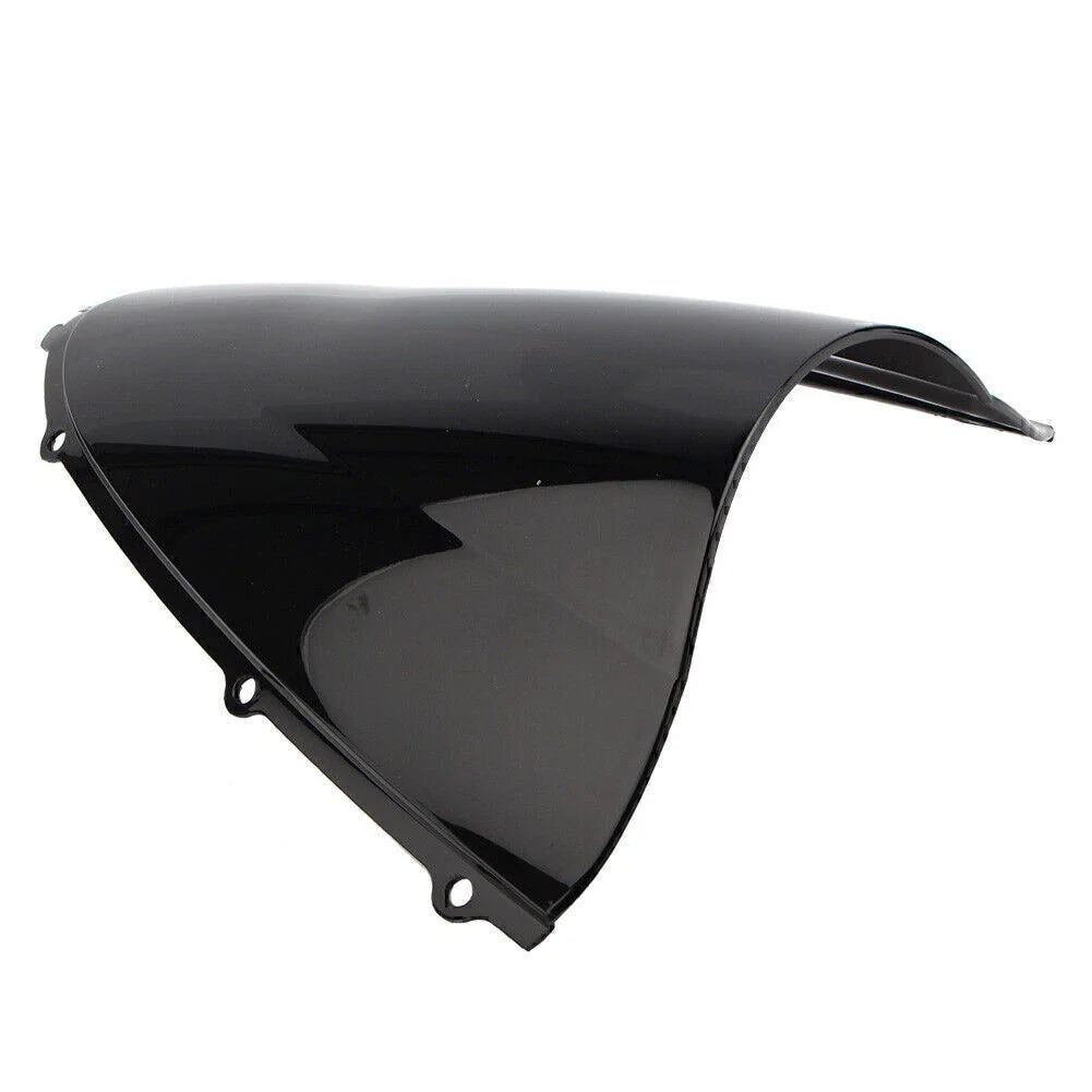 Black Double Bubble Windscreen for Kawasaki Ninja ZX14R (2006-2024)