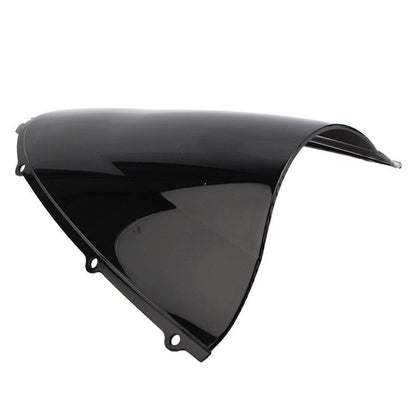 Black Double Bubble Windscreen for Kawasaki Ninja ZX14R (2006-2024)