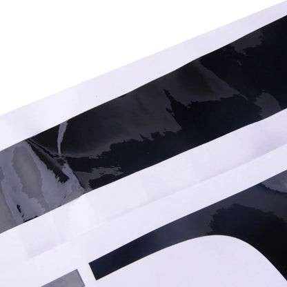 8x Front Upper Bumper Grille Trim Protector Decal for Honda Civic (2016-2020)