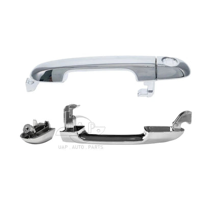 Set of 4 Chrome Outer Door Handles for Hyundai i20 PB (2009–2015)