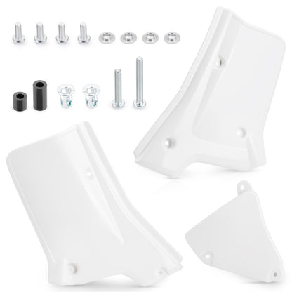 Side Panels for Honda XR200R (1984–2002) Left Right Cover White Plastic