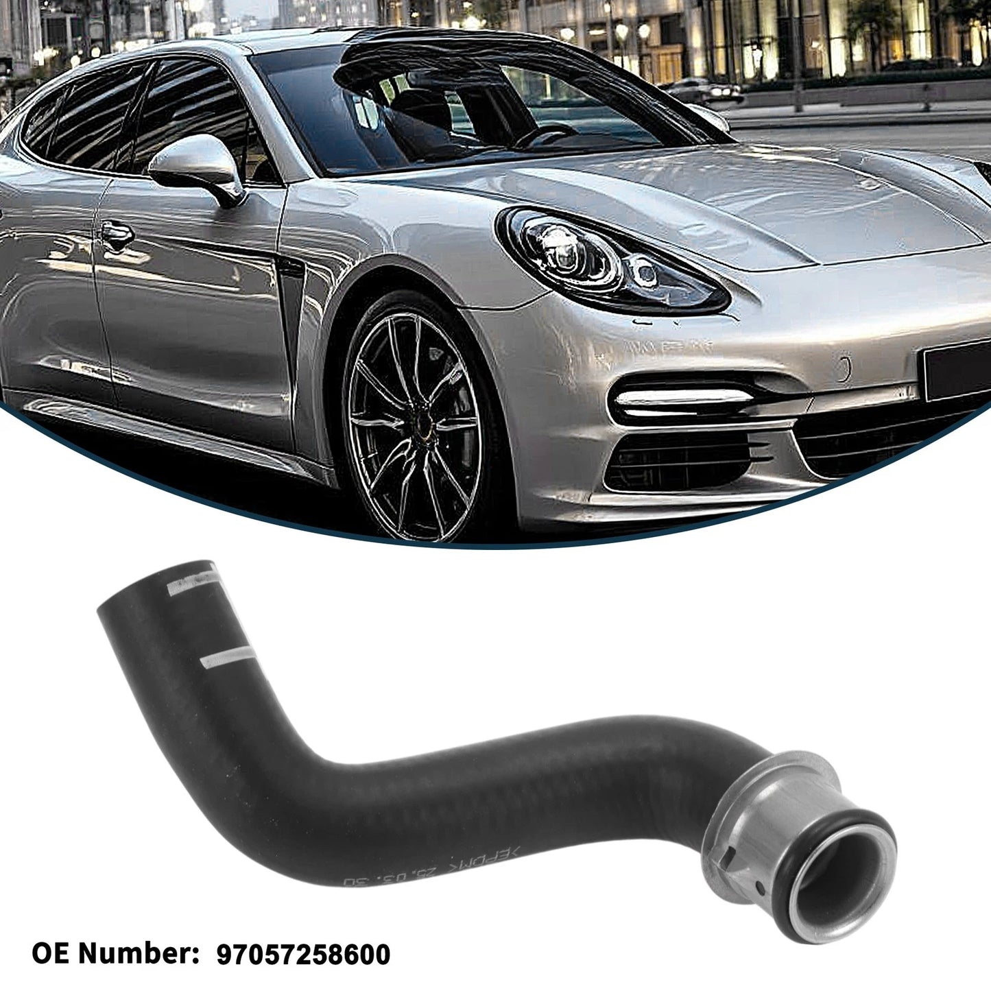 Radiator Hose No.97057258600 for Porsche Panamera (2010–2023)