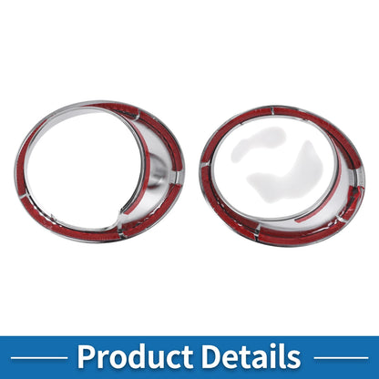 2X Headlight Trim Bezel for BMW X5 (2014–2018)