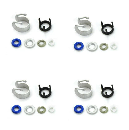 4PCS Fuel Injector O-ring Seals for Audi A3 A4 A5 A7 VW Jetta GTI (2006-2018)