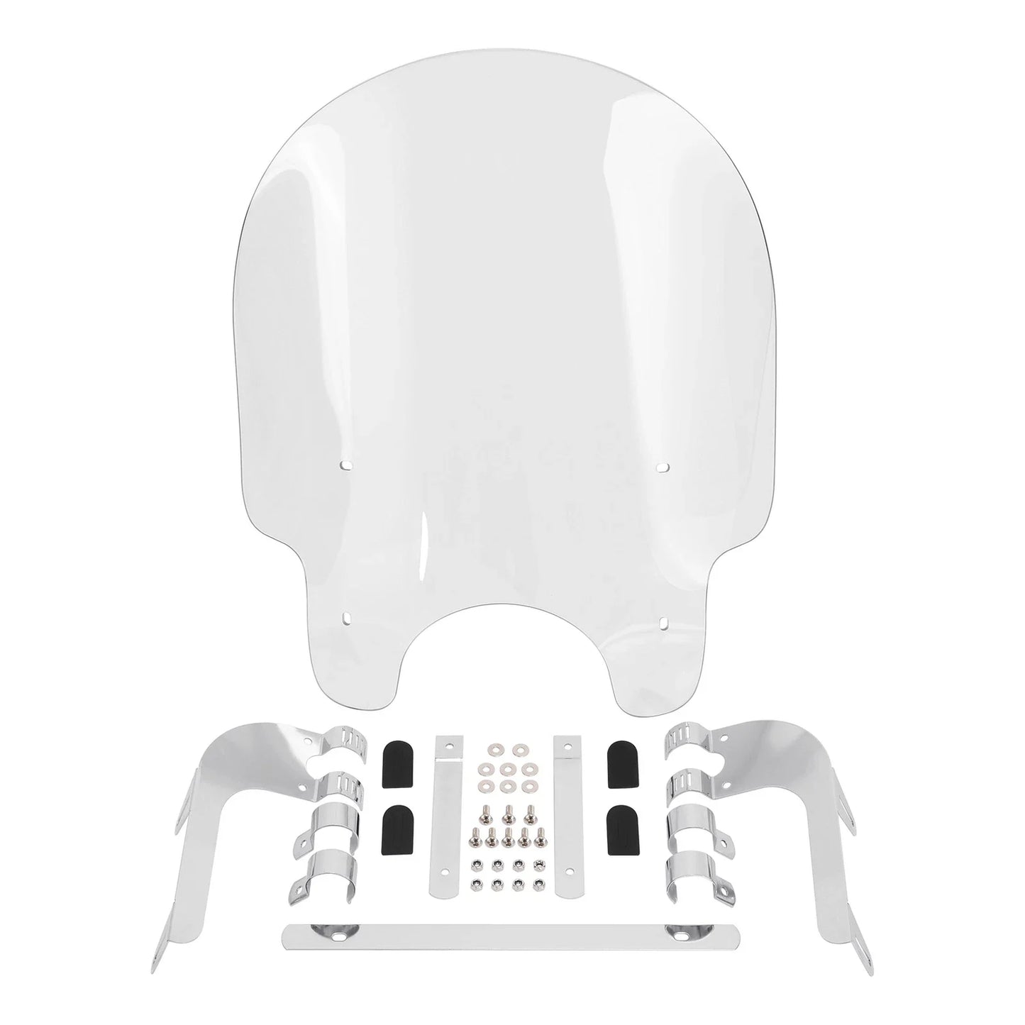 39mm Clamps Windscreen Windshield for Harley Dyna Sportster XL883 1200