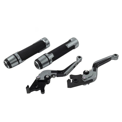 Titan Folding Brake Clutch Levers Grip Set for Suzuki GSXR600/750 (2006-2019)