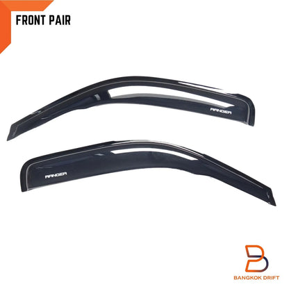 Weather Shield Window Visor Rain Guard for Ford Ranger (2006-2011)