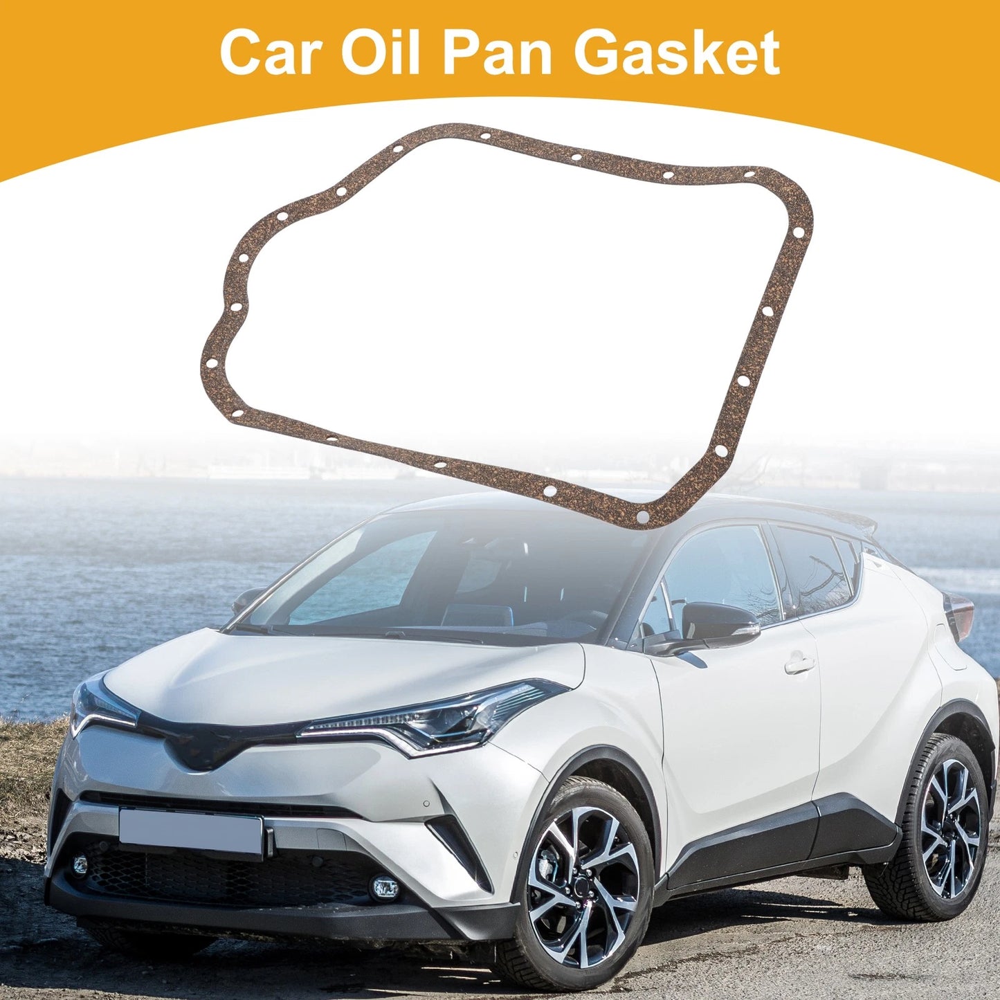 Transmission Filter Oil Pan Gasket for Toyota C-HR (2018–2022) No.3516828020