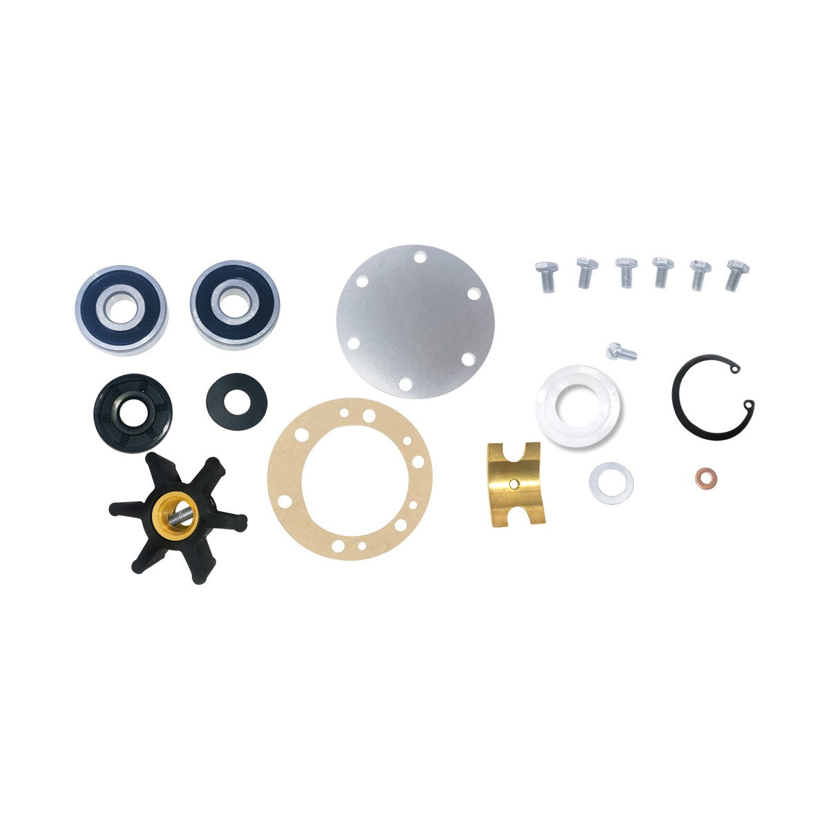 Sea Water Pump Rebuild Kit for Yanmar 2QM15 (1977–1980)