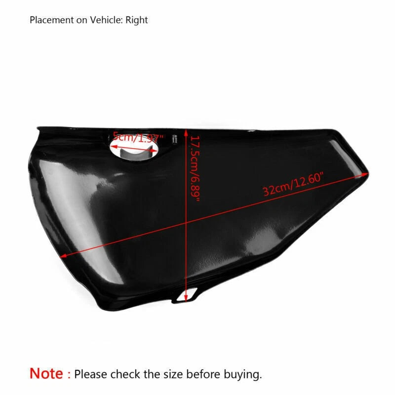 Right Side Battery Cover for Harley Sportster XL 883 1200 (2014–2018)