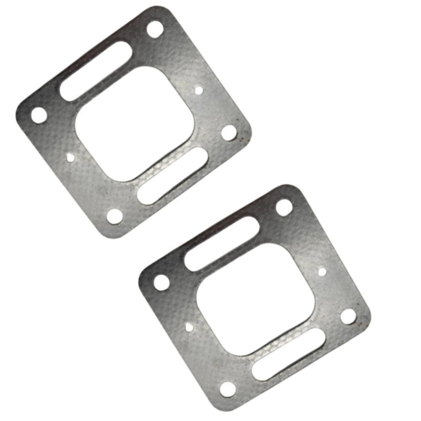 Set of 2 Exhaust Center Riser Elbow Manifold Gaskets for Mercruiser 4.3 5.0 5.7 350