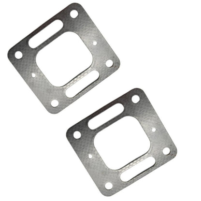 Set of 2 Exhaust Center Riser Elbow Manifold Gaskets for Mercruiser 4.3 5.0 5.7 350