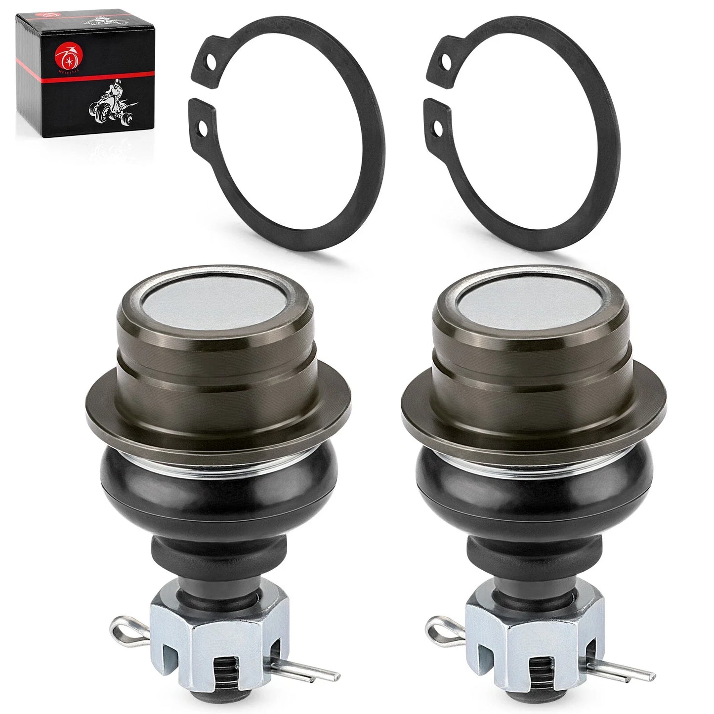 2 x Front Upper A-Arm Ball Joint for Suzuki Ozark 250 LTF250 (1999–2002)