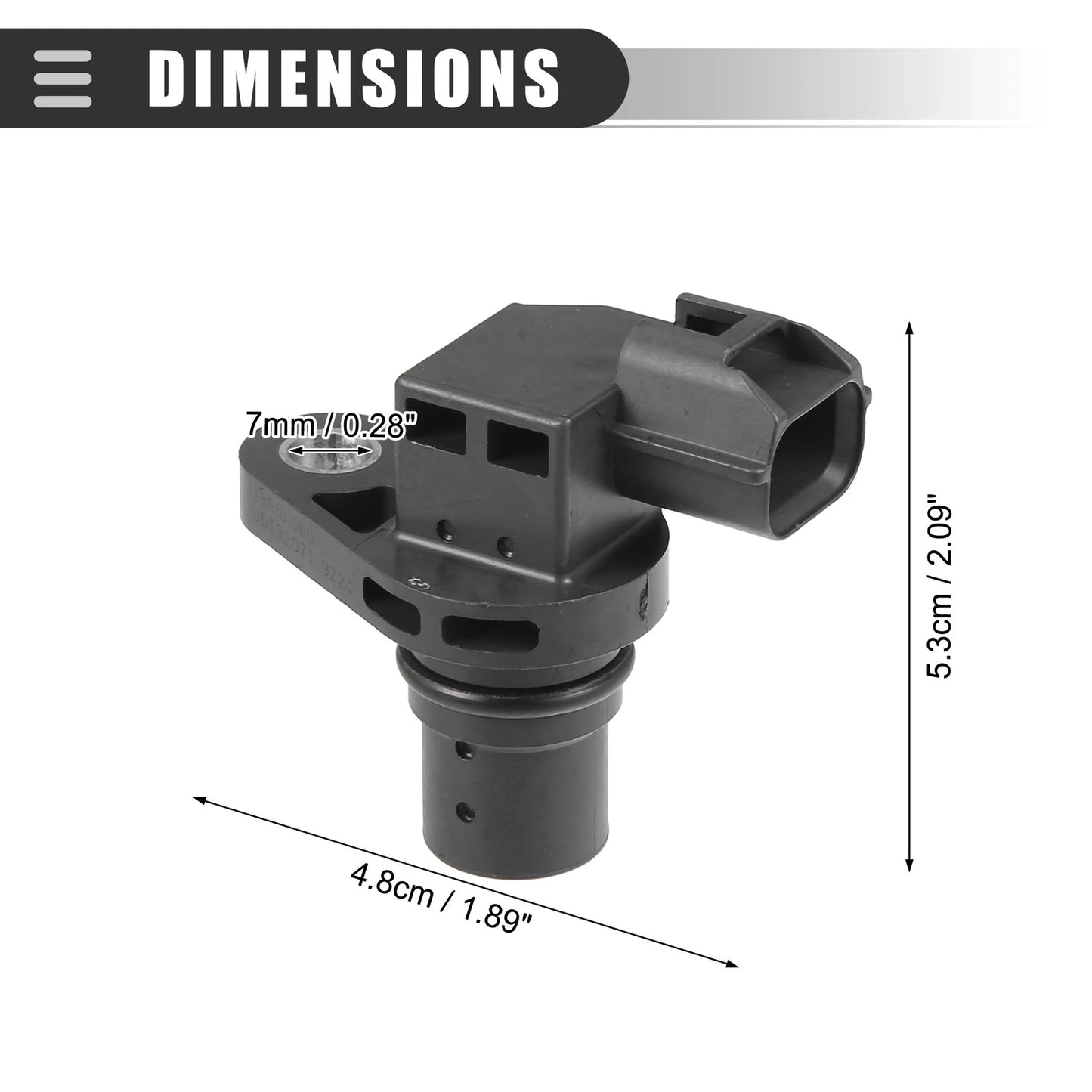 2X Camshaft Position Sensor for Mitsubishi Lancer (2008–2017) No.1865A066