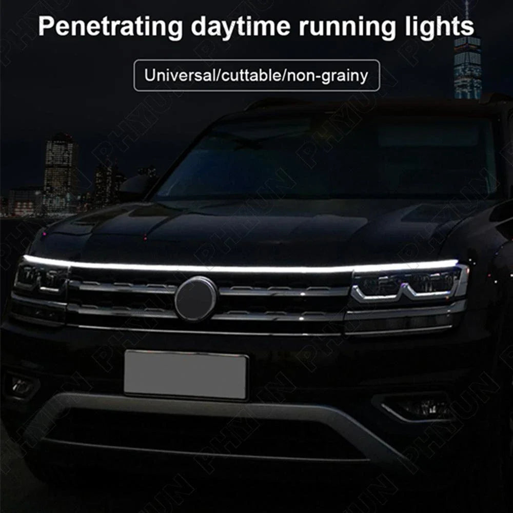 1.8m LED Daytime Running Light Strip for Car SUV Waterproof