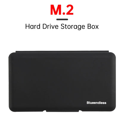 Protective Case for M2 Hard Drive Storage SSD (Shockproof, PP Box)