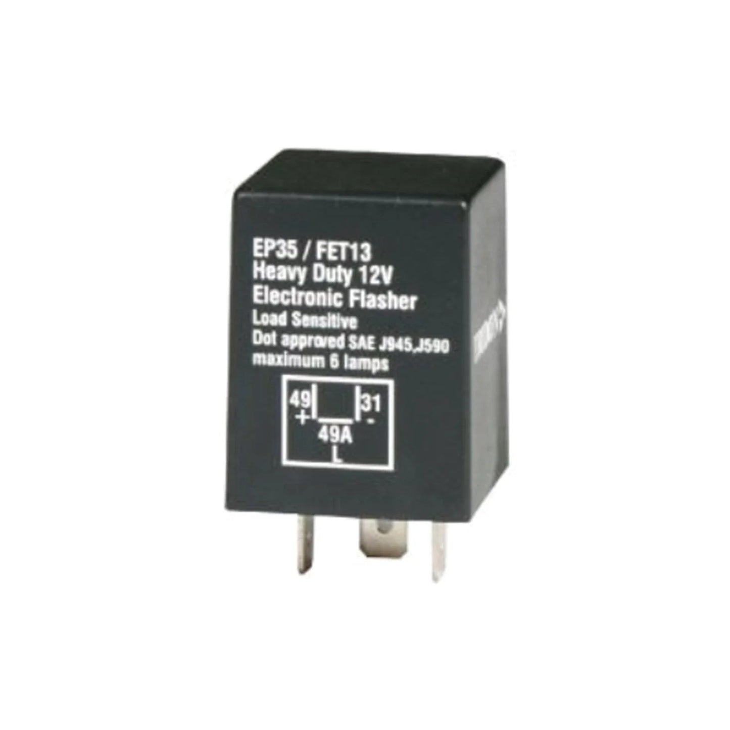 Electronic Flasher Relay for Ford F350 6cyl/8cyl (1973-1985)