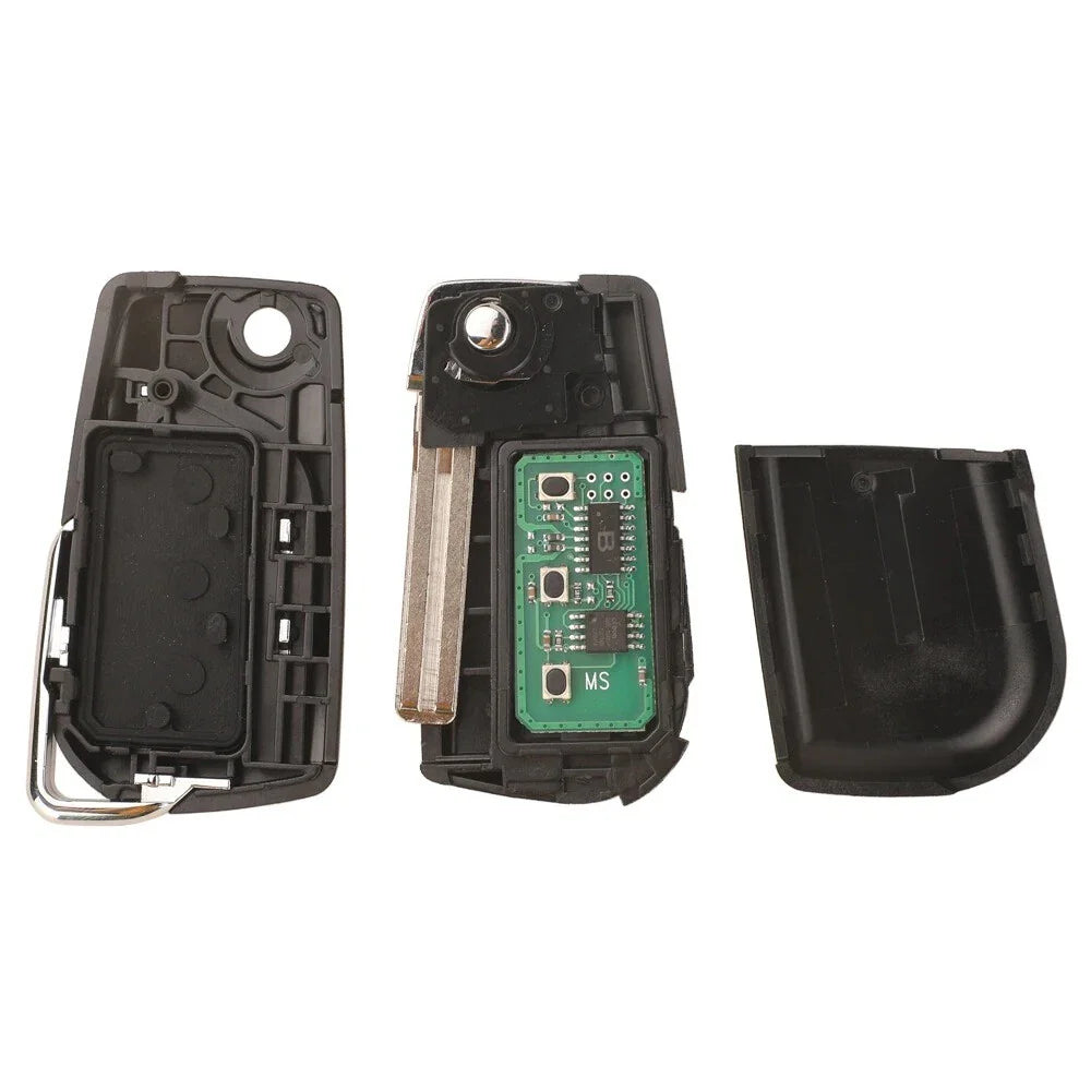 3 Button Remote Car Key Control for Toyota Vios Hilux RAV4 Yaris (2013-2015)