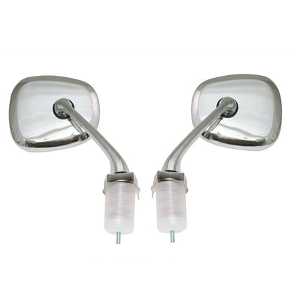 Chrome Fender Mirrors x2 for Mitsubishi Dodge Plymouth Colt Champ Mirage 1978-1989