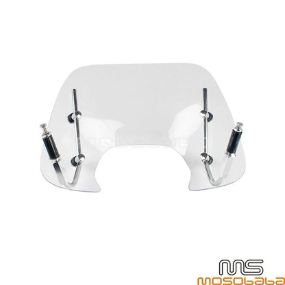 Windshield for Vespa Sprint 150 w/Stainless Steel Bracket