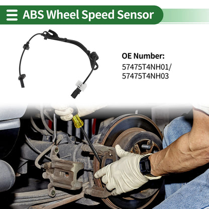 ABS Wheel Speed Sensor No. 57475T4NH01 for Honda Jade FR1 (2013–2018)