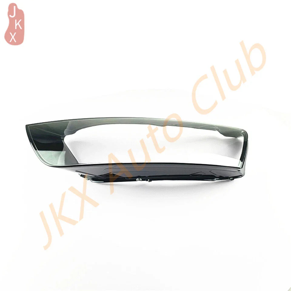 Left Side Headlight Clear Lens Light Shell + Seal Glue for Audi Q3 (2016–2018)