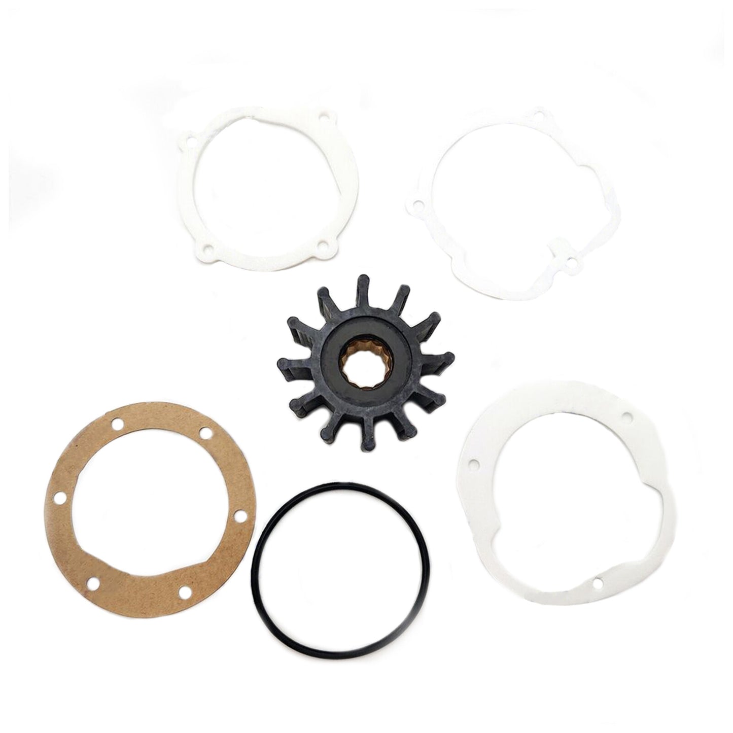 Impeller Repair Kit for Jabsco Sea Water Pump (Fits Various Models)