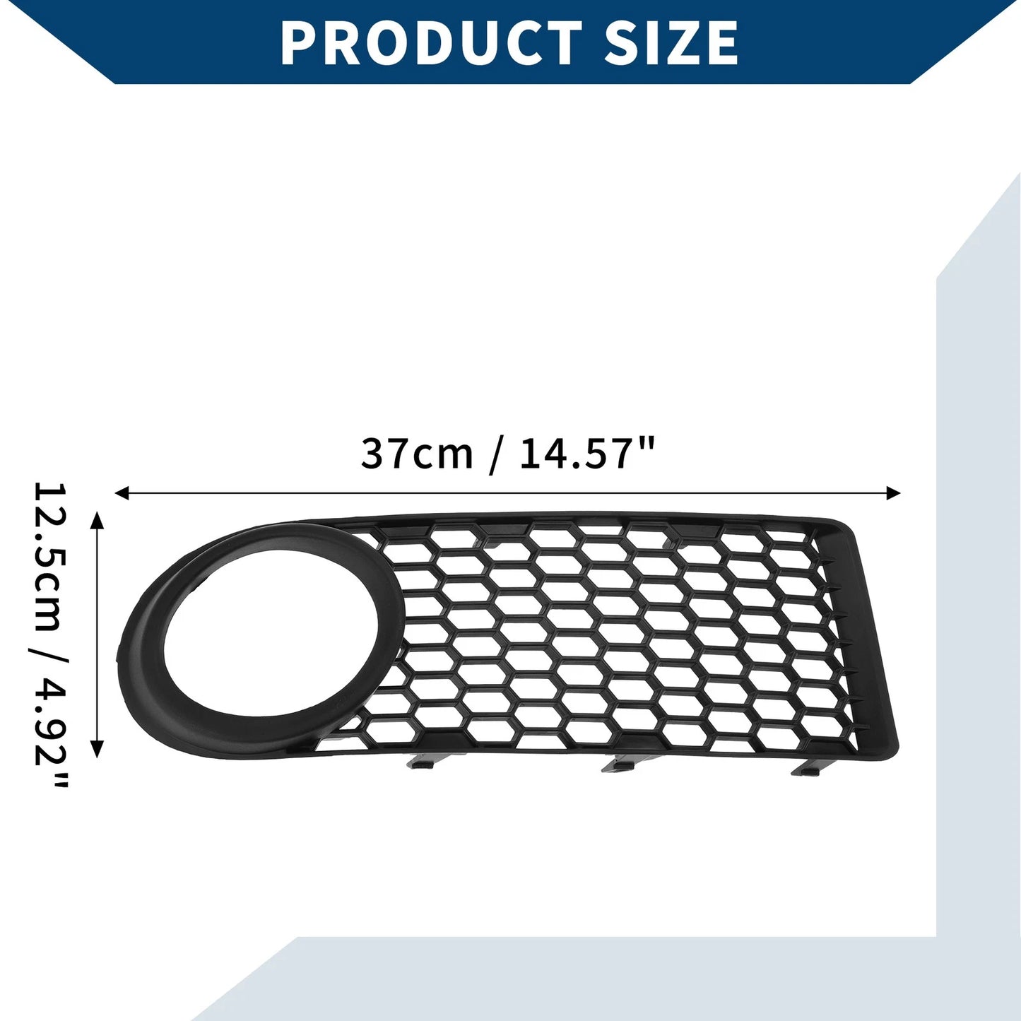 1pc Fog Light Grill for Volkswagen Beetle (2006–2010) No. 1C0807684B