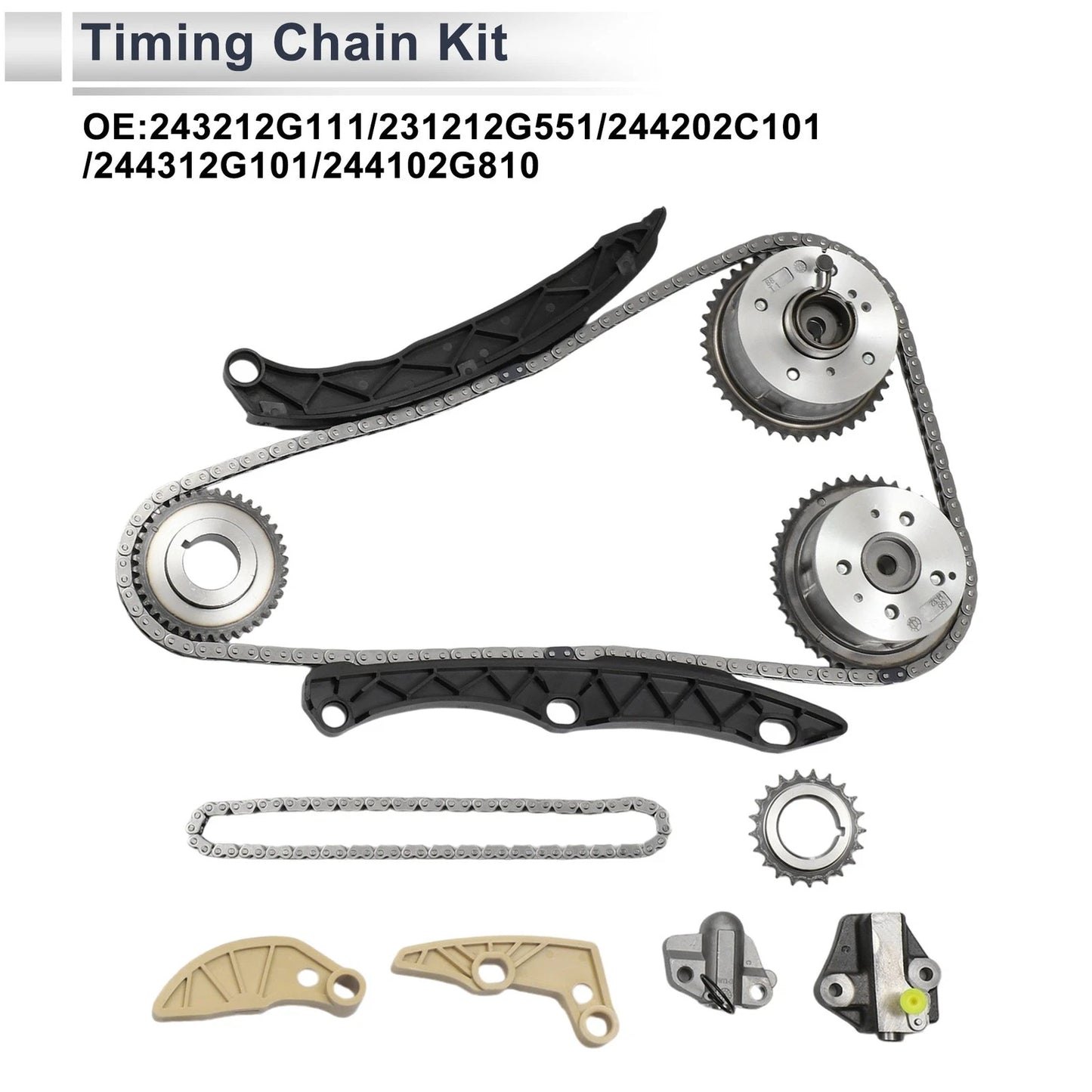 Timing Chain Kit No.243212G111 for Kia Sorento, Optima