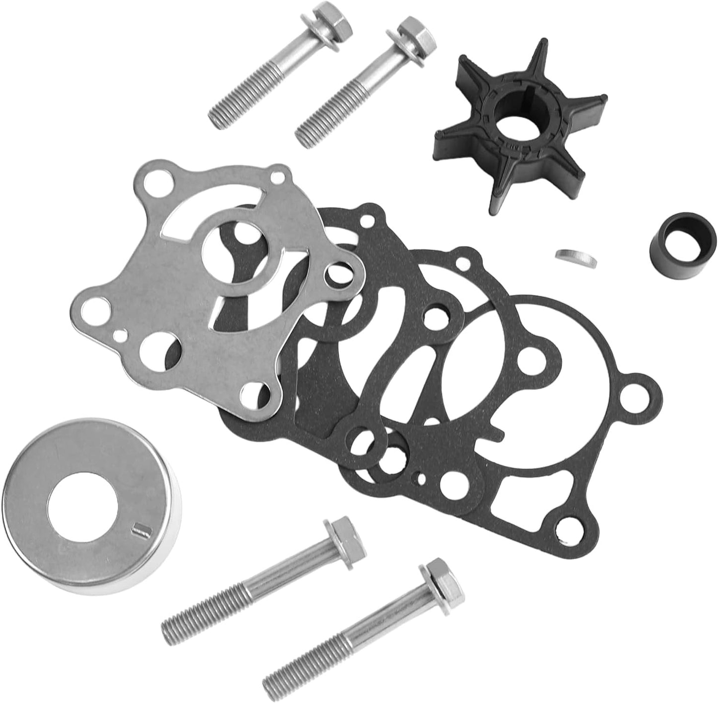 Water Pump Impeller Kit for Yamaha Marine 2-Stroke 40hp 50hp