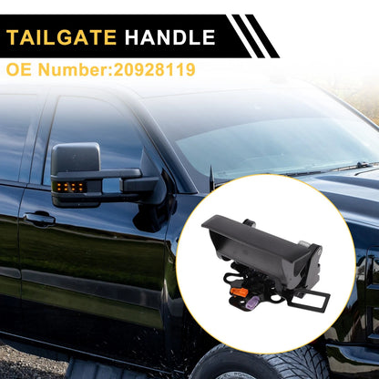 Liftgate Latch Tailgate Handle for Chevrolet Silverado 1500 (2007–2013) No.20928119