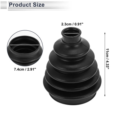 Outer CV Joint Boot Kit with Clamps for Subaru Crosstrek (2013) No.28396AG011